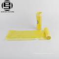 High quality hot cool yellow recyclable rolling garbage bag